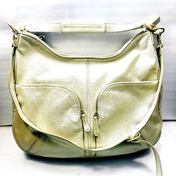 Maxx New York Leather Hobo Bag - Picture 1 of 7